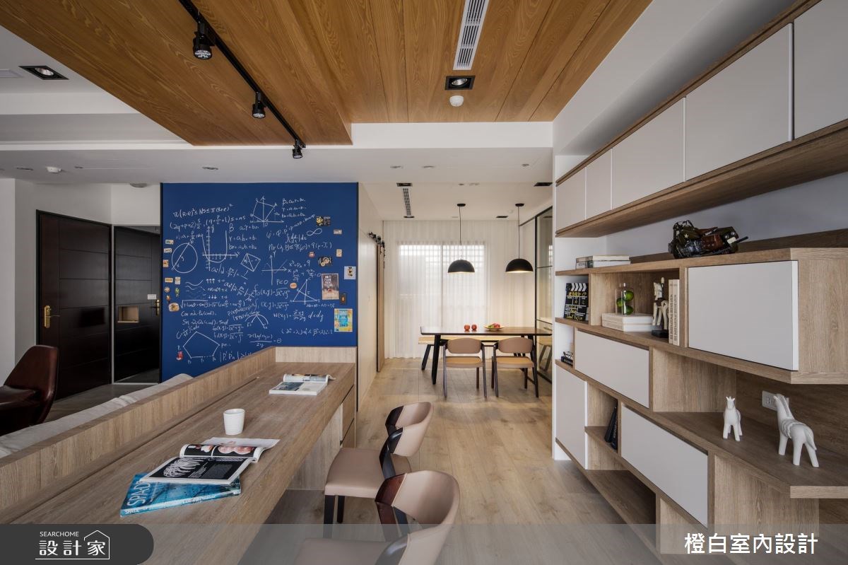 45坪新成屋(5年以下)＿混搭風工作區案例圖片＿橙白室內裝修設計工程有限公司＿橙白_62首富之11