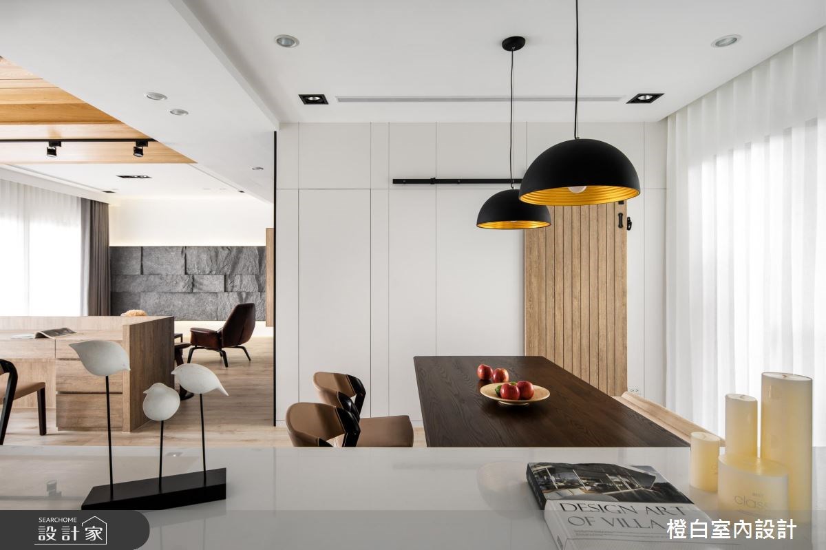 45坪新成屋(5年以下)＿混搭風餐廳案例圖片＿橙白室內裝修設計工程有限公司＿橙白_62首富之13