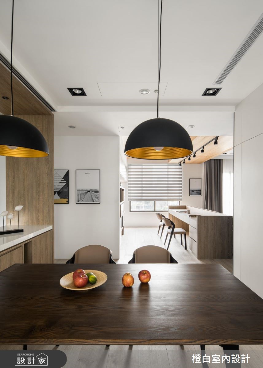 45坪新成屋(5年以下)＿混搭風餐廳案例圖片＿橙白室內裝修設計工程有限公司＿橙白_62首富之15