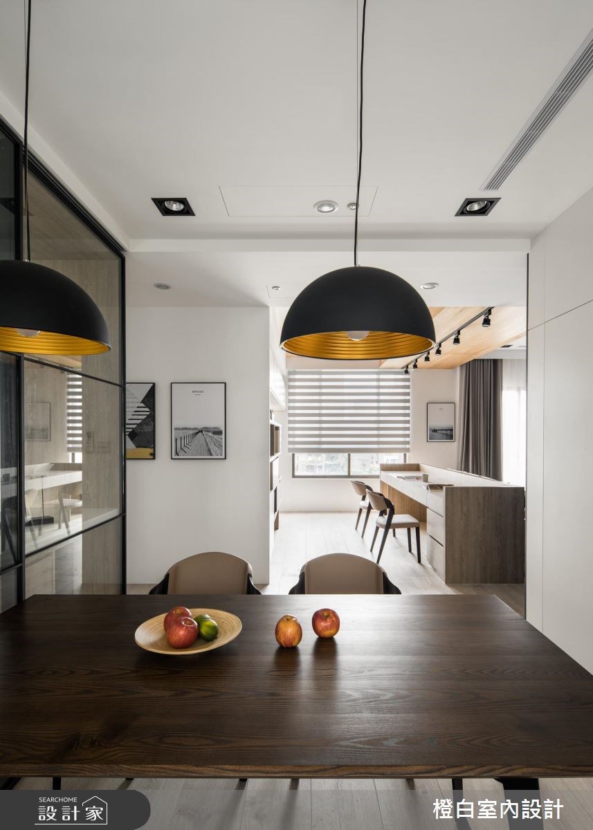 45坪新成屋(5年以下)＿混搭風餐廳案例圖片＿橙白室內裝修設計工程有限公司＿橙白_62首富之16