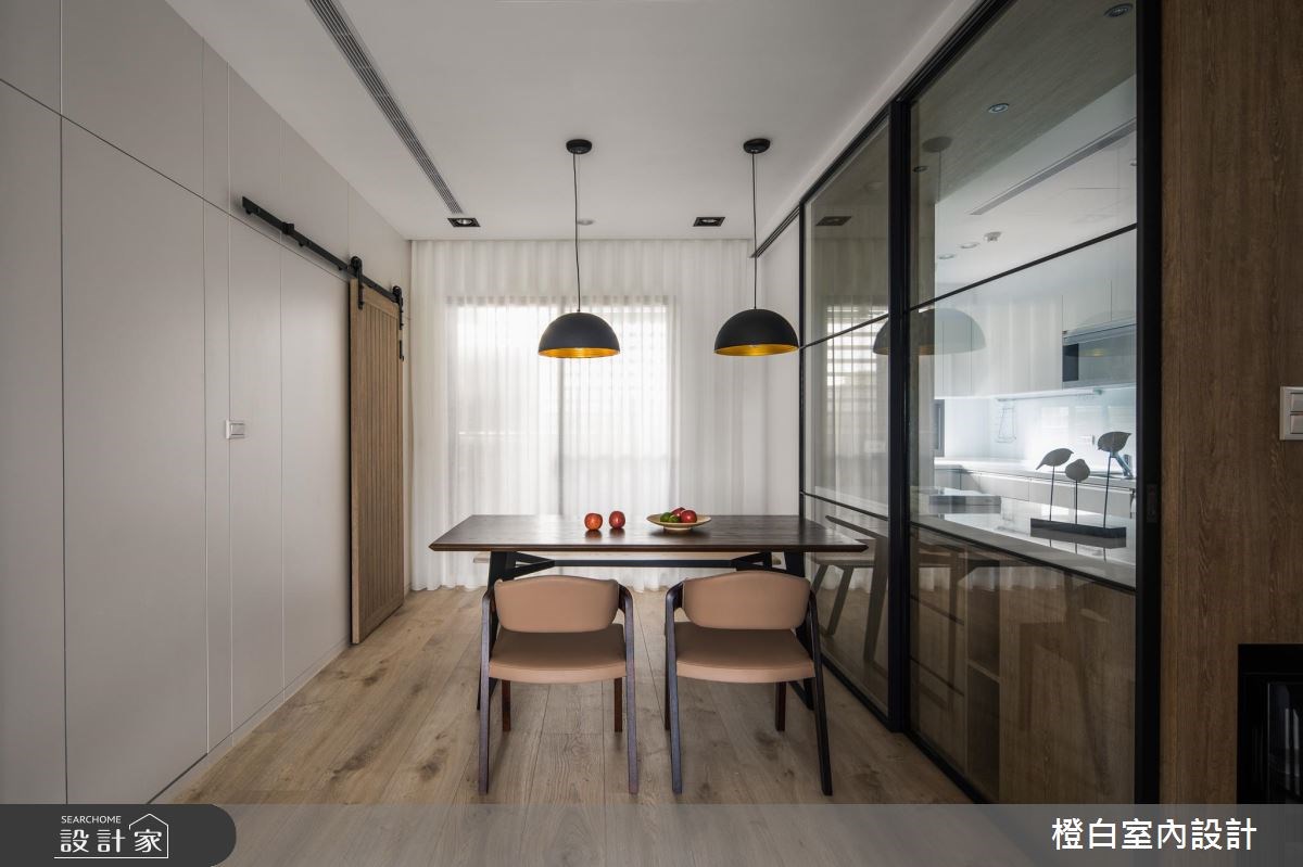 45坪新成屋(5年以下)＿混搭風餐廳案例圖片＿橙白室內裝修設計工程有限公司＿橙白_62首富之20