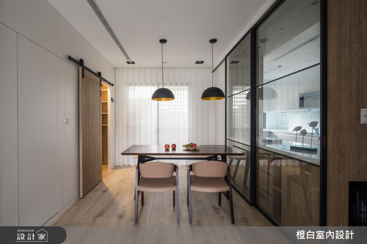 45坪新成屋(5年以下)＿混搭風餐廳案例圖片＿橙白室內裝修設計工程有限公司＿橙白_62首富之21