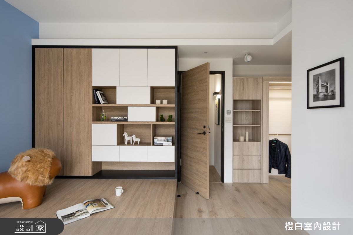 45坪新成屋(5年以下)＿混搭風和室案例圖片＿橙白室內裝修設計工程有限公司＿橙白_62首富之34