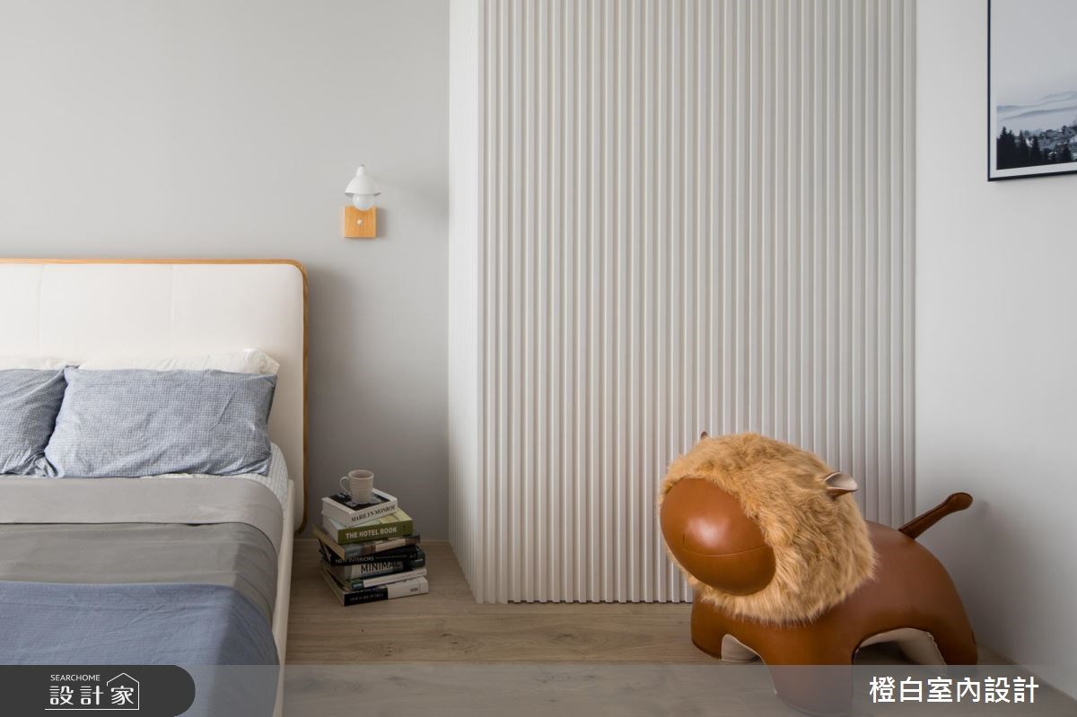 45坪新成屋(5年以下)＿混搭風臥室案例圖片＿橙白室內裝修設計工程有限公司＿橙白_62首富之39