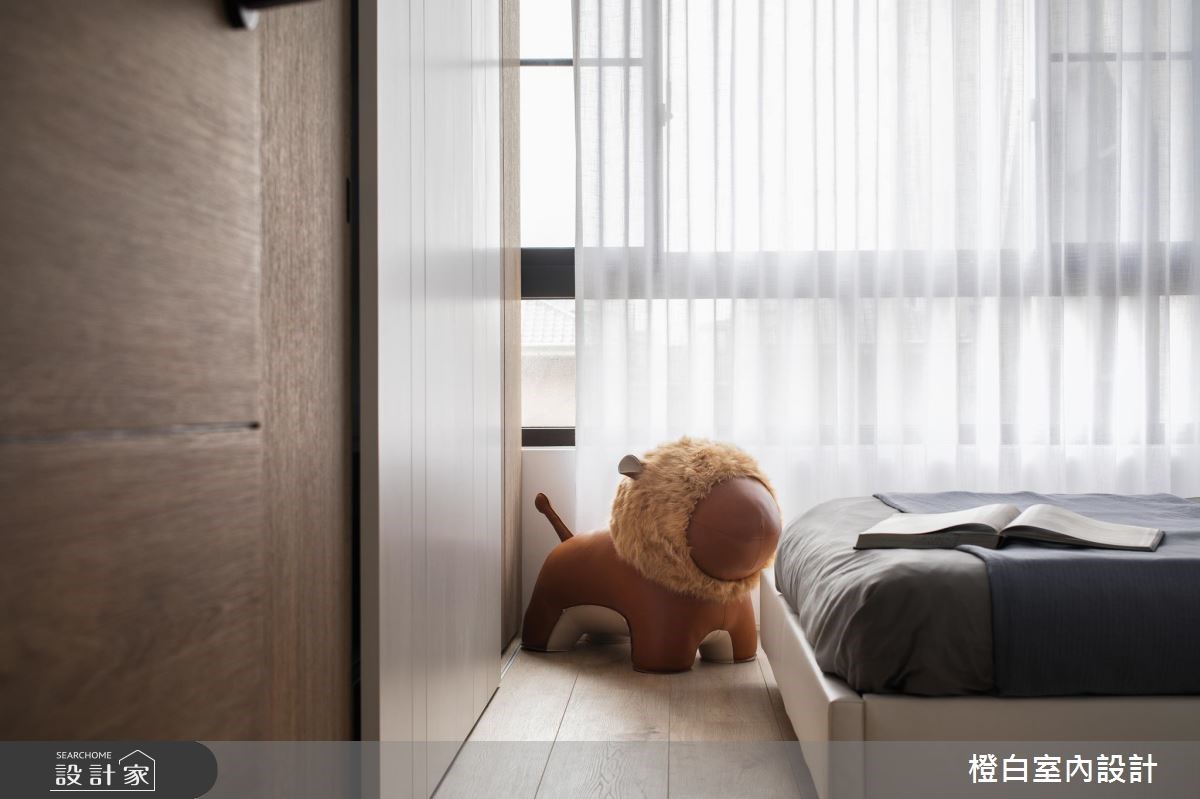 45坪新成屋(5年以下)＿混搭風臥室案例圖片＿橙白室內裝修設計工程有限公司＿橙白_62首富之49