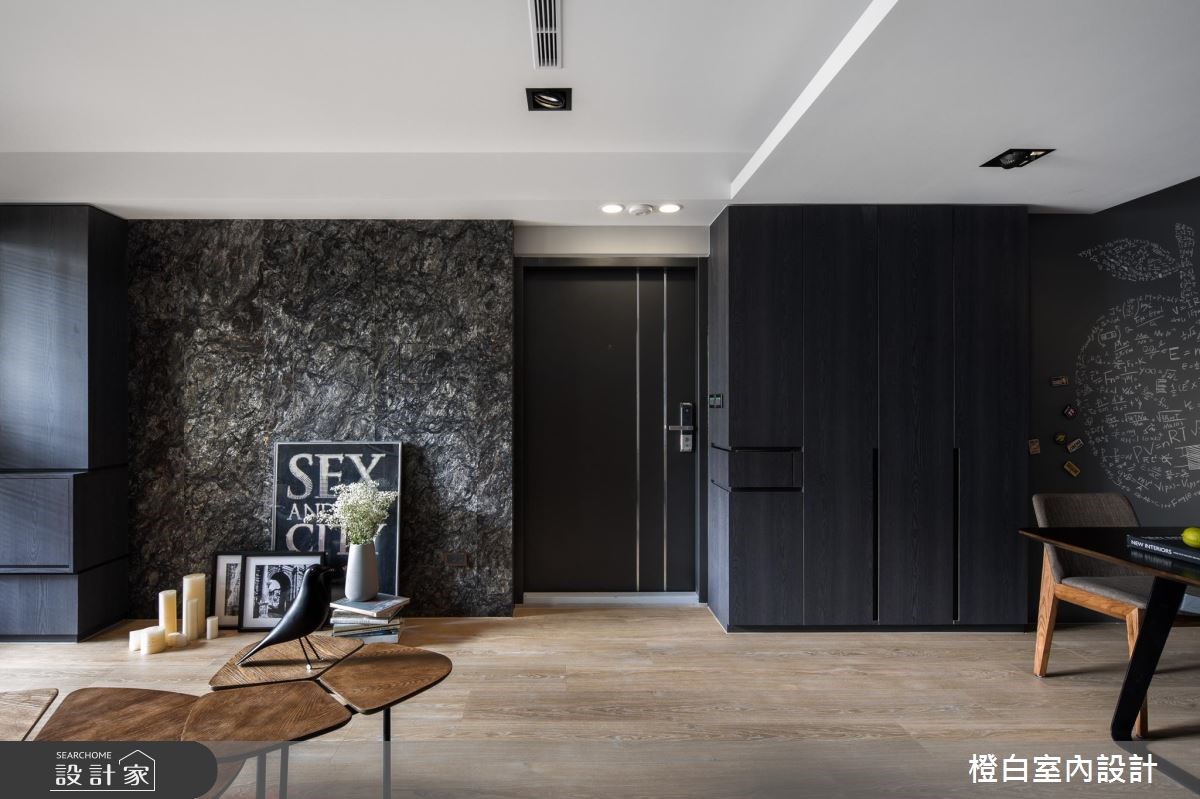 30坪老屋(16~30年)＿現代風客廳案例圖片＿橙白室內裝修設計工程有限公司＿橙白_64翡翠雙星之5