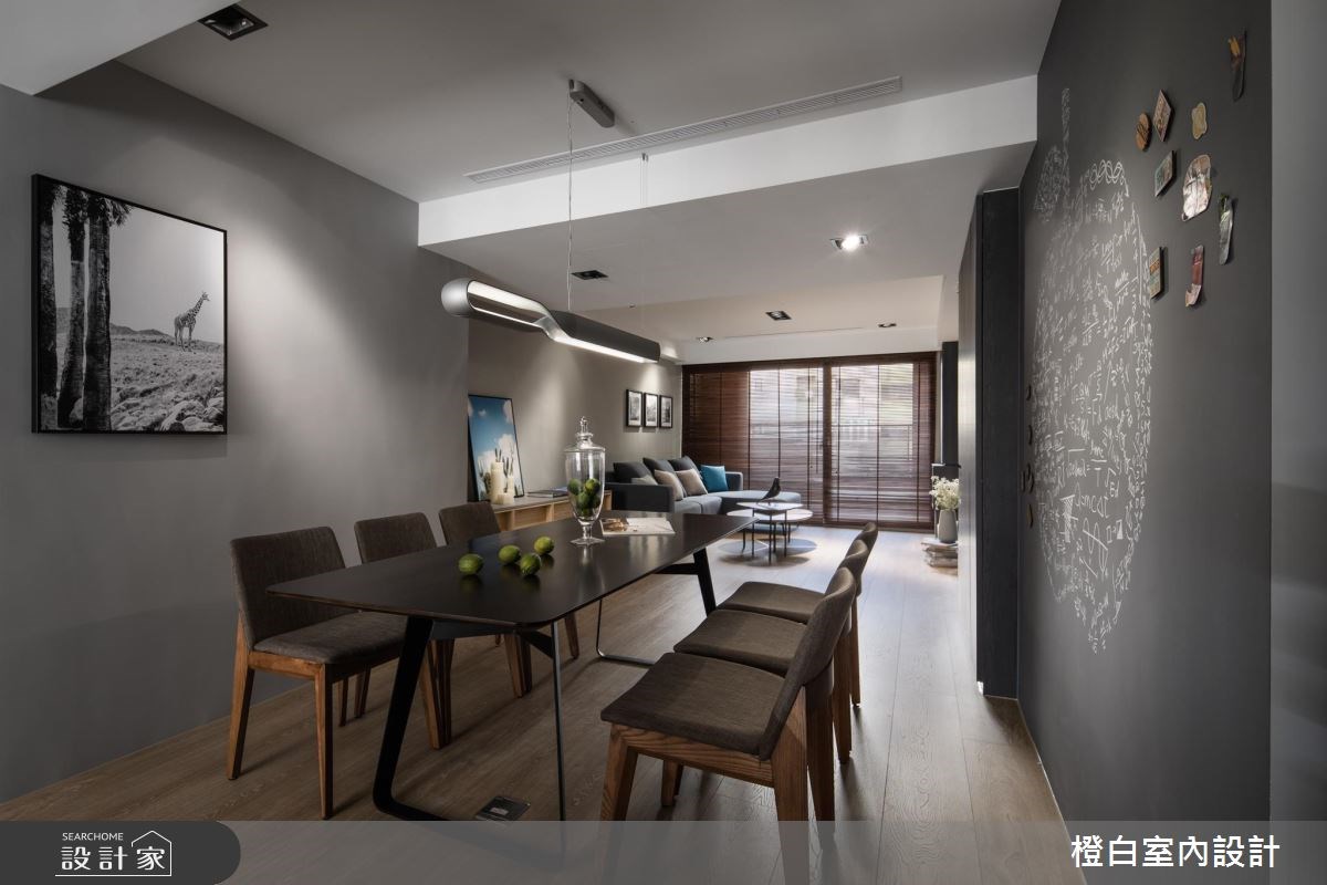 30坪老屋(16~30年)＿現代風餐廳案例圖片＿橙白室內裝修設計工程有限公司＿橙白_64翡翠雙星之10