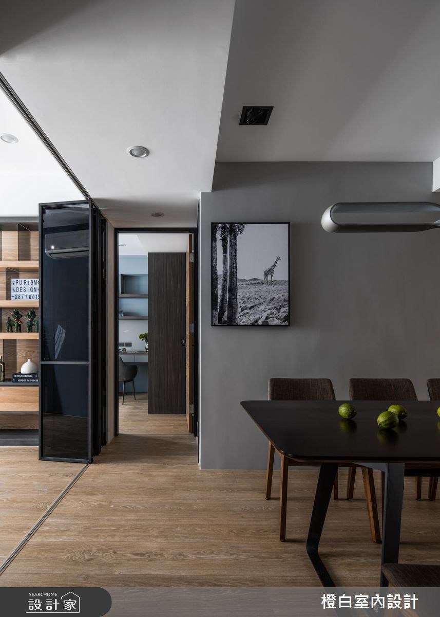 30坪老屋(16~30年)＿現代風餐廳案例圖片＿橙白室內裝修設計工程有限公司＿橙白_64翡翠雙星之13
