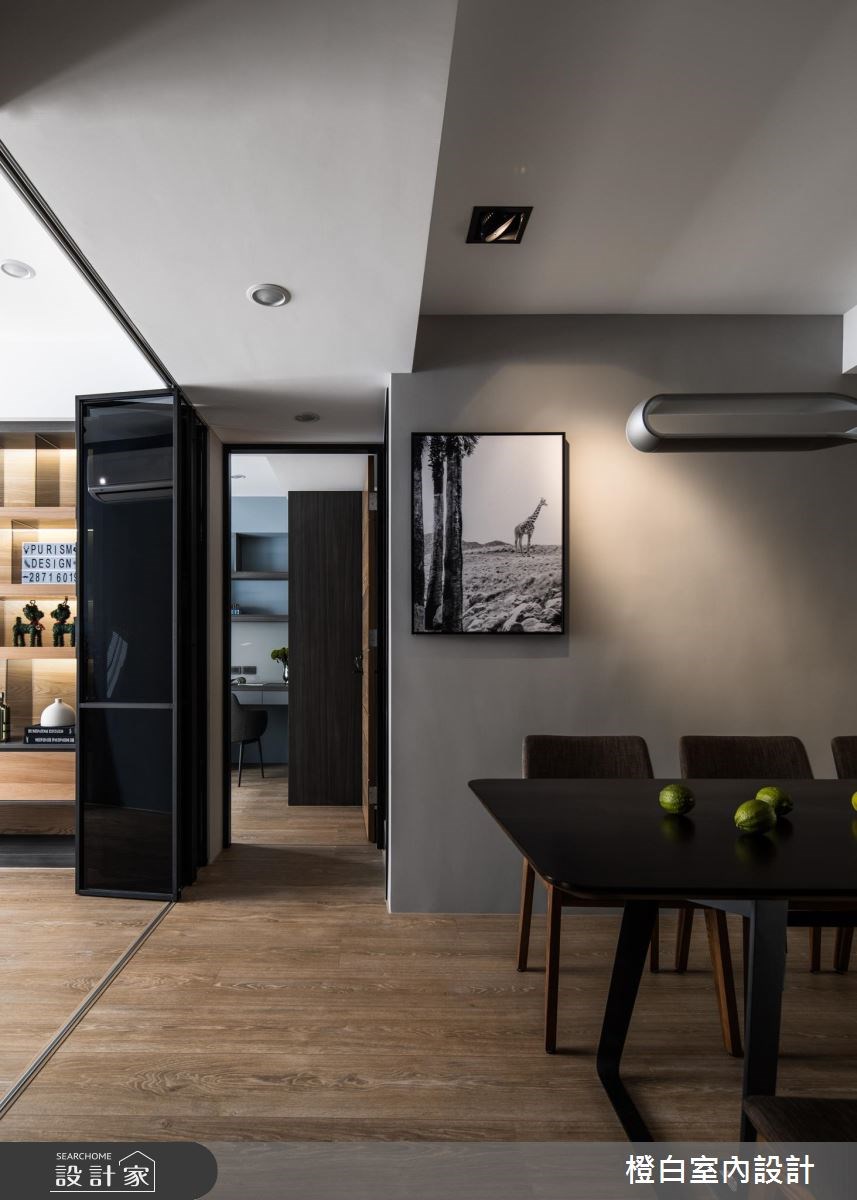 30坪老屋(16~30年)＿現代風餐廳案例圖片＿橙白室內裝修設計工程有限公司＿橙白_64翡翠雙星之14