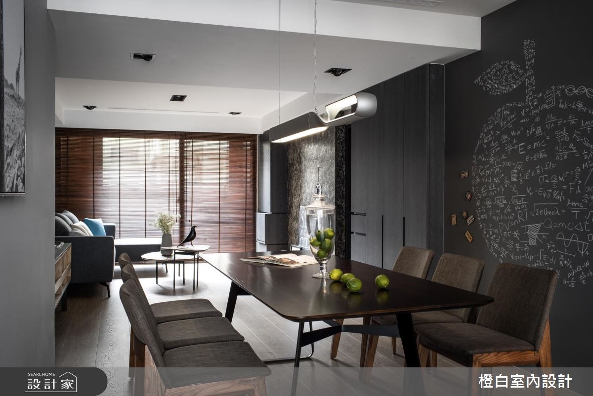 30坪老屋(16~30年)＿現代風餐廳案例圖片＿橙白室內裝修設計工程有限公司＿橙白_64翡翠雙星之18