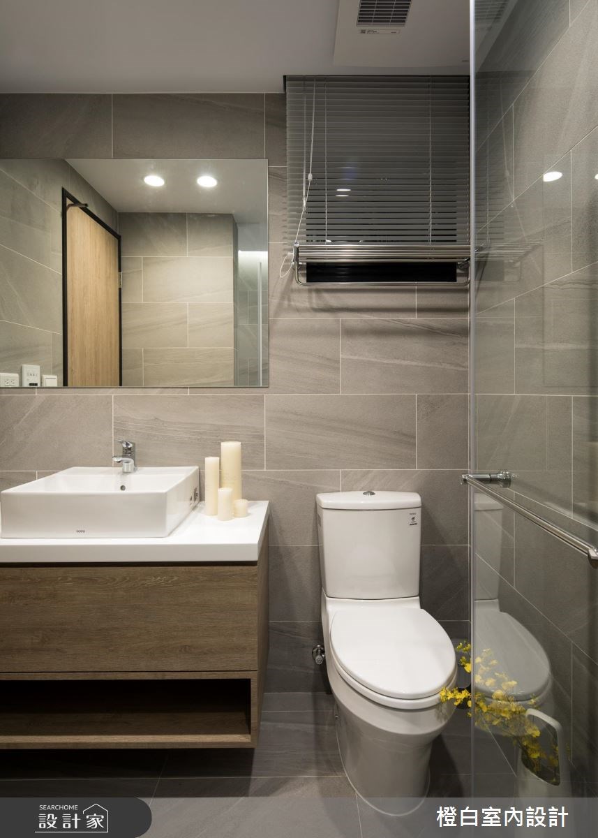 14坪老屋(16~30年)＿現代風浴室案例圖片＿橙白室內裝修設計工程有限公司＿橙白_65三重之18