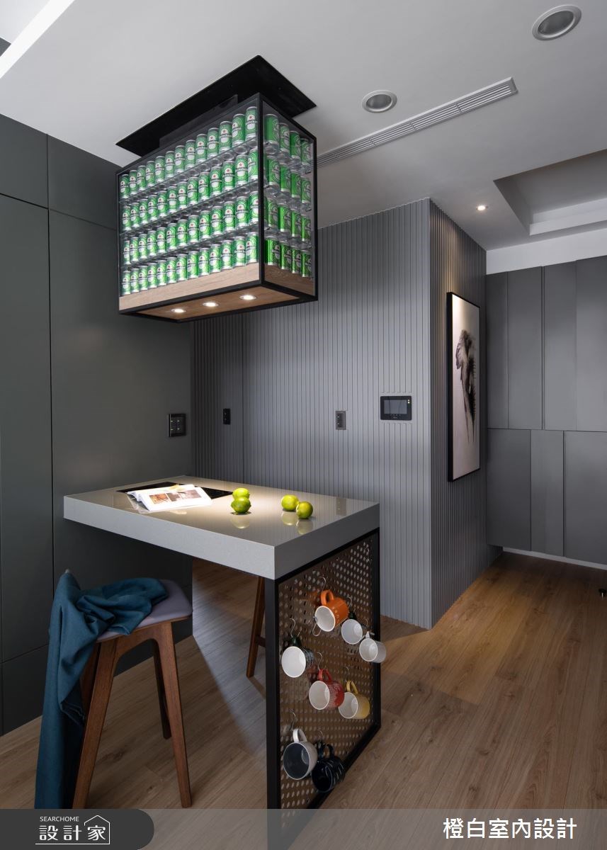 15坪新成屋(5年以下)＿現代風餐廳案例圖片＿橙白室內裝修設計工程有限公司＿橙白_67國美大奇之12