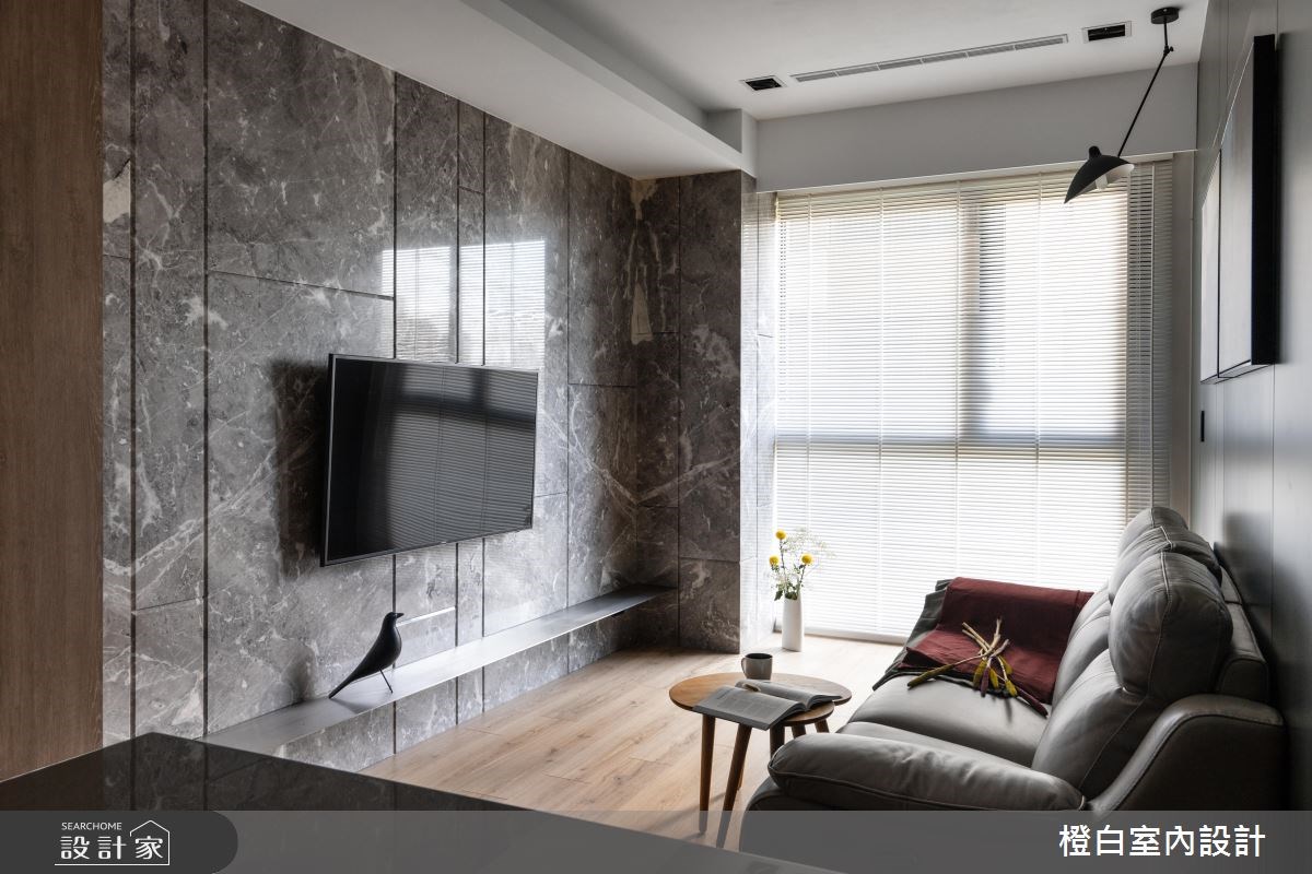 15坪新成屋(5年以下)＿現代風客廳案例圖片＿橙白室內裝修設計工程有限公司＿橙白_67國美大奇之33
