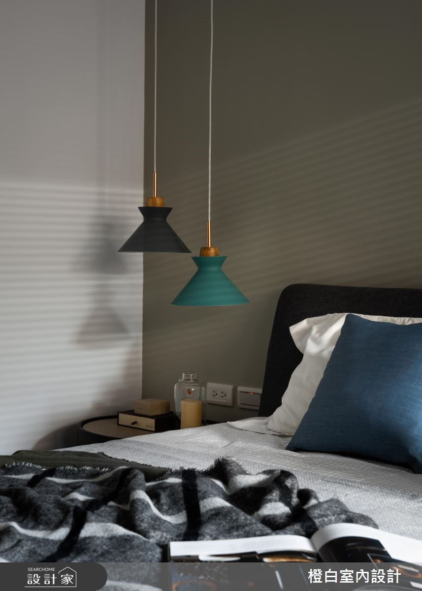 33坪新成屋(5年以下)＿現代風臥室案例圖片＿橙白室內裝修設計工程有限公司＿橙白_68百城歡璽之29