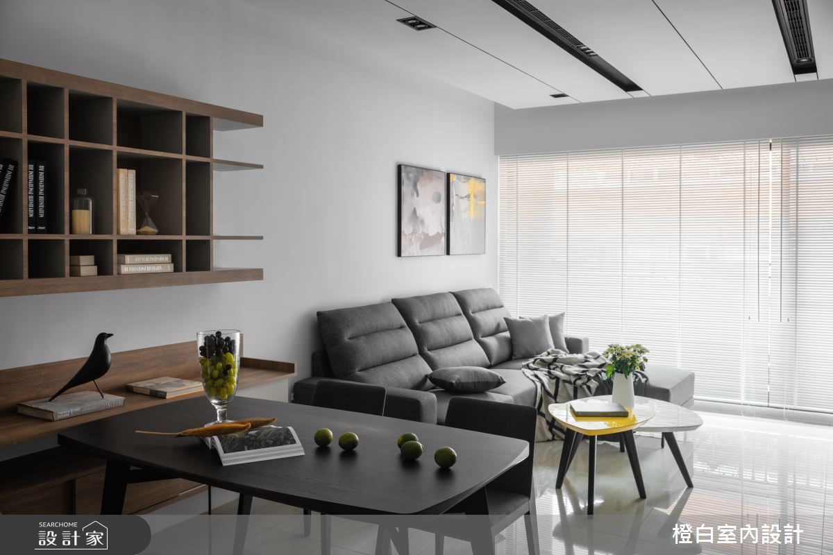 33坪新成屋(5年以下)＿現代風餐廳案例圖片＿橙白室內裝修設計工程有限公司＿橙白_68百城歡璽之6