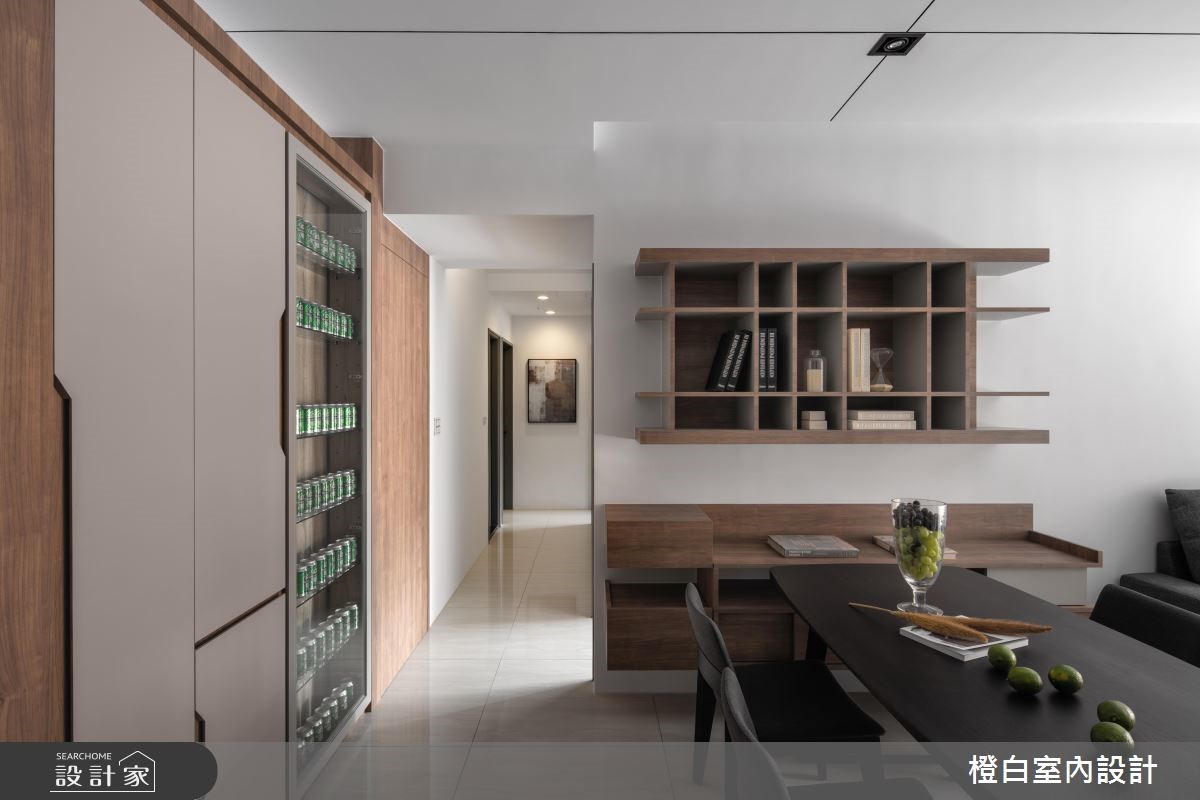 33坪新成屋(5年以下)＿現代風餐廳案例圖片＿橙白室內裝修設計工程有限公司＿橙白_68百城歡璽之15