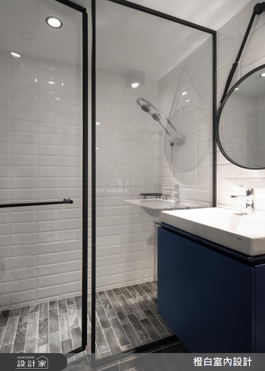 30坪中古屋(5~15年)＿混搭風浴室案例圖片＿橙白室內裝修設計工程有限公司＿橙白_69當代藝術之15