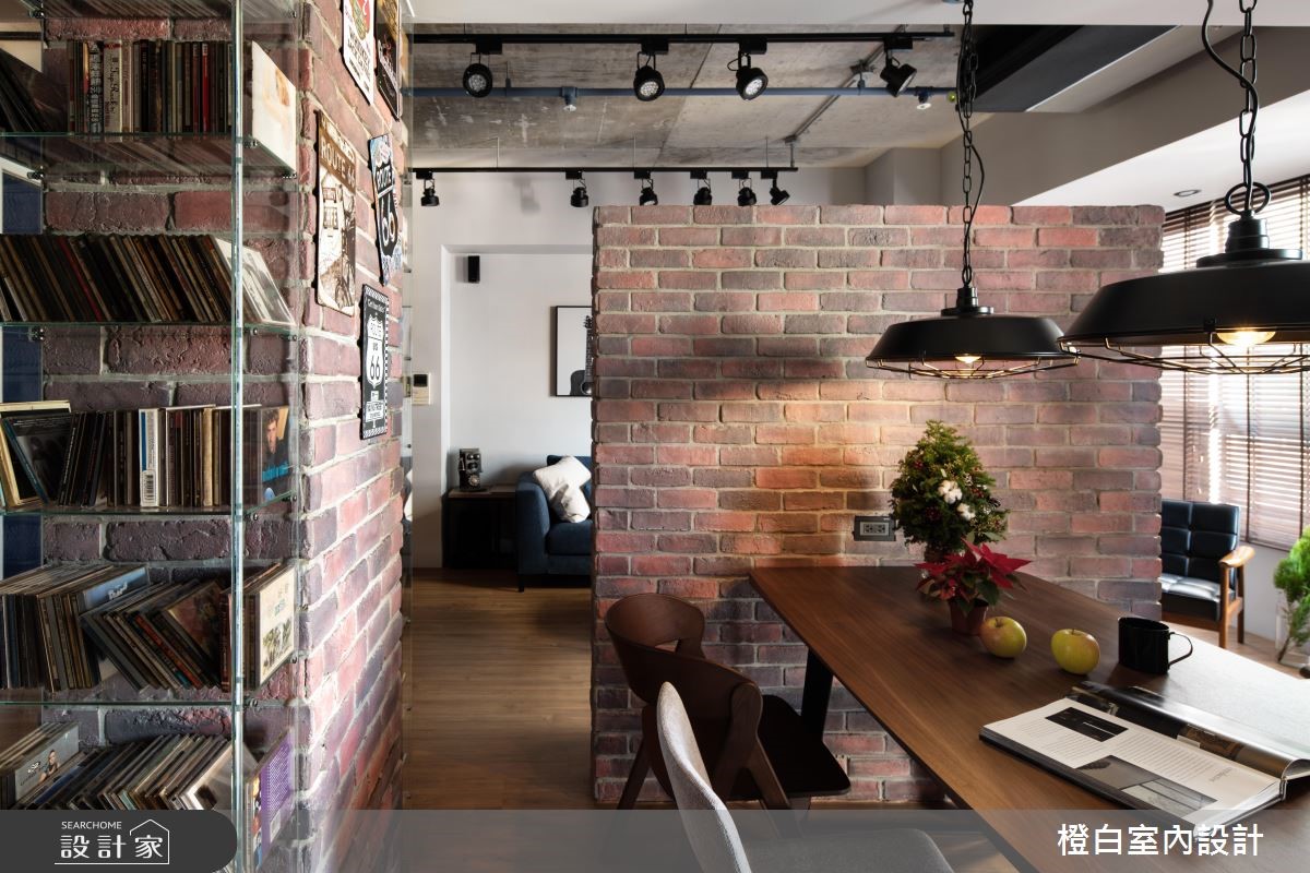 30坪中古屋(5~15年)＿混搭風餐廳案例圖片＿橙白室內裝修設計工程有限公司＿橙白_69當代藝術之10