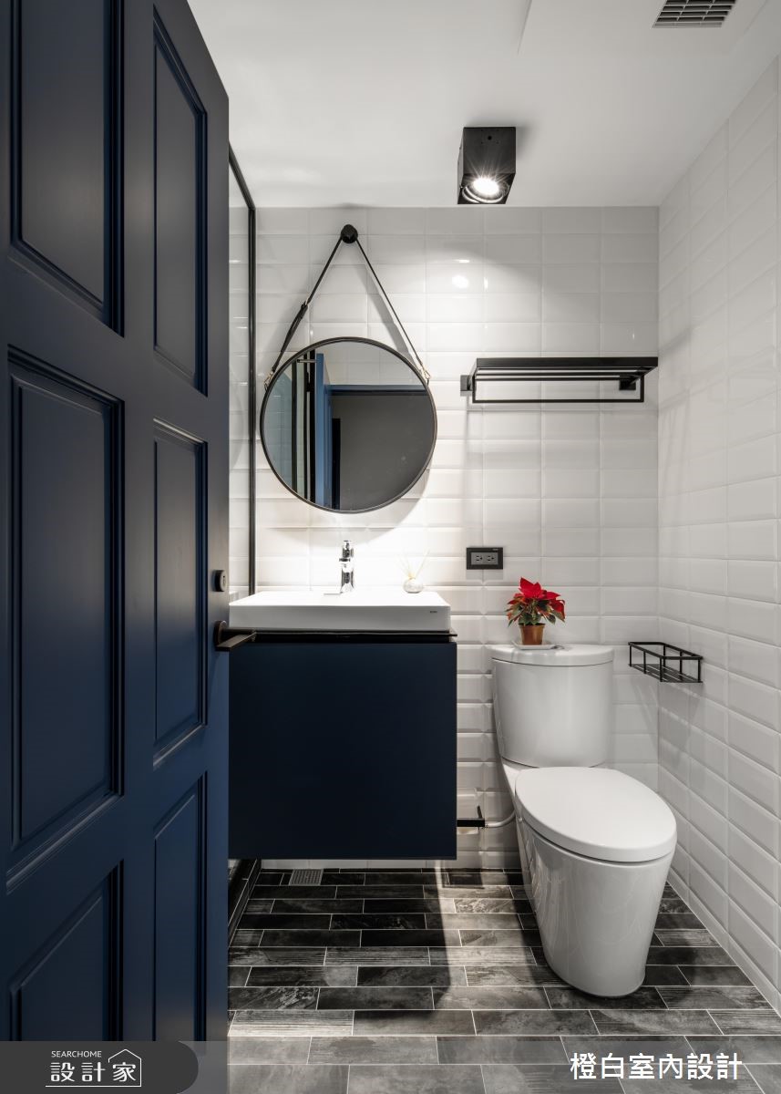 30坪中古屋(5~15年)＿混搭風浴室案例圖片＿橙白室內裝修設計工程有限公司＿橙白_69當代藝術之14