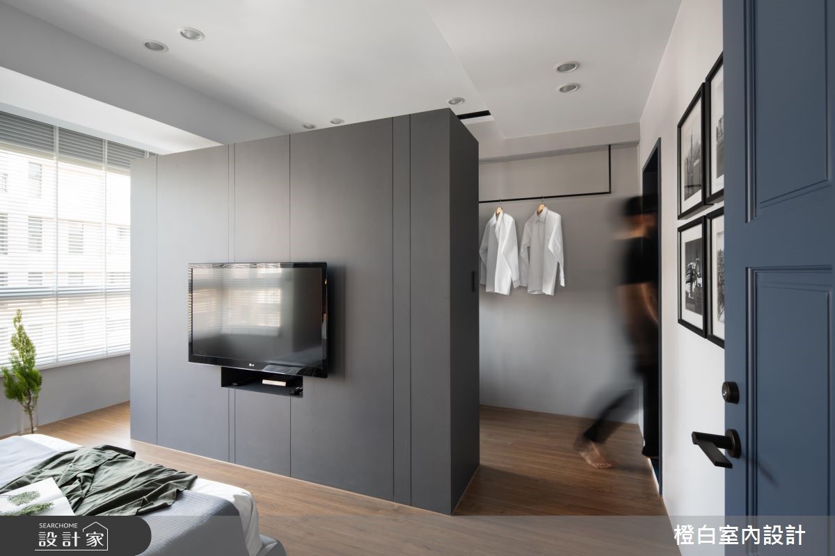 30坪中古屋(5~15年)＿混搭風臥室案例圖片＿橙白室內裝修設計工程有限公司＿橙白_69當代藝術之19