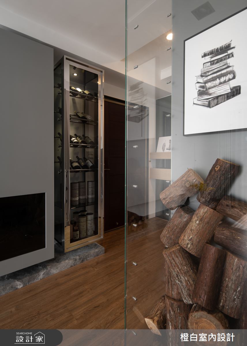 32坪中古屋(5~15年)＿混搭風玄關案例圖片＿橙白室內裝修設計工程有限公司＿橙白_72世界之藝之10