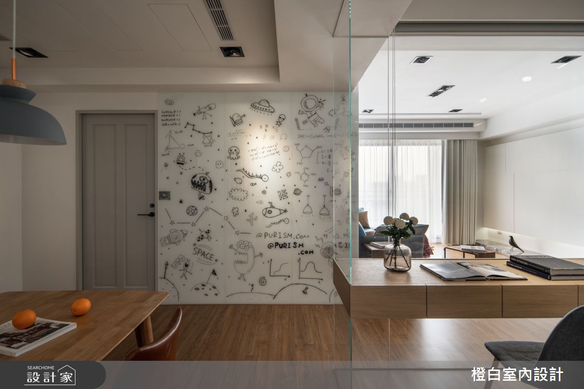 32坪中古屋(5~15年)＿混搭風餐廳案例圖片＿橙白室內裝修設計工程有限公司＿橙白_72世界之藝之17