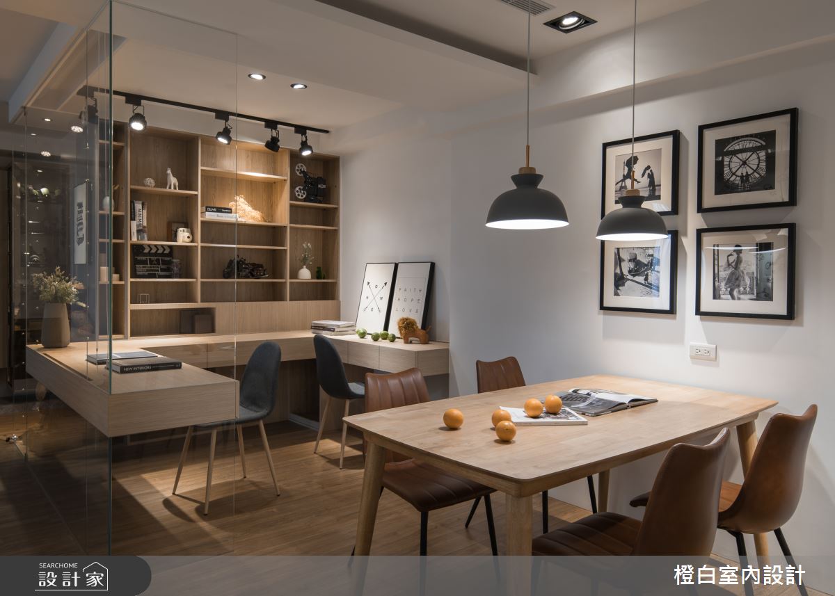 32坪中古屋(5~15年)＿混搭風餐廳案例圖片＿橙白室內裝修設計工程有限公司＿橙白_72世界之藝之15