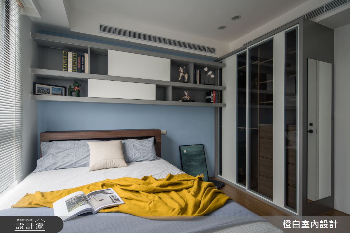 32坪中古屋(5~15年)＿混搭風臥室案例圖片＿橙白室內裝修設計工程有限公司＿橙白_72世界之藝之20
