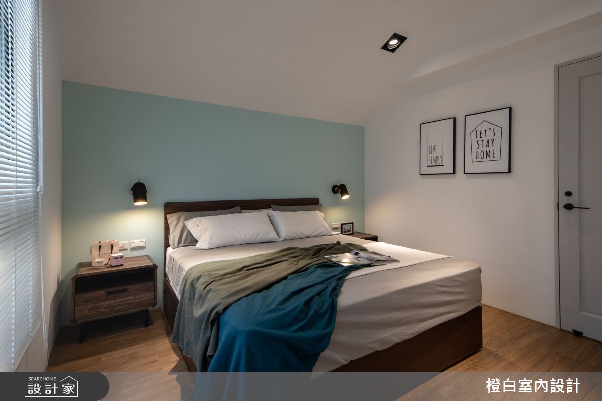 32坪中古屋(5~15年)＿混搭風臥室案例圖片＿橙白室內裝修設計工程有限公司＿橙白_72世界之藝之23