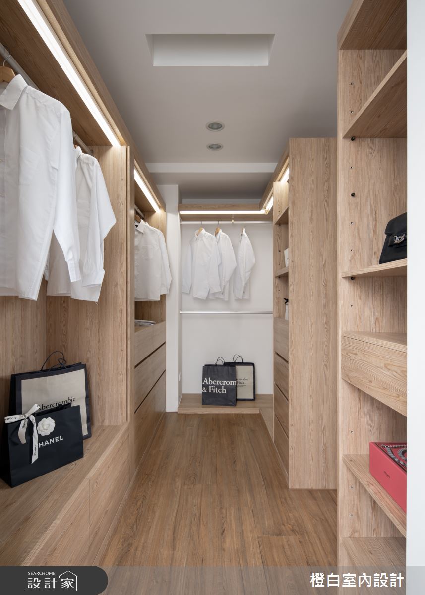 32坪中古屋(5~15年)＿混搭風更衣間案例圖片＿橙白室內裝修設計工程有限公司＿橙白_72世界之藝之27