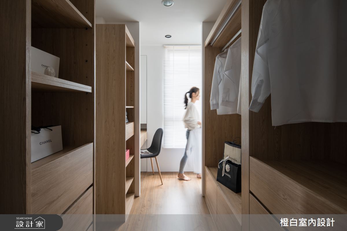 32坪中古屋(5~15年)＿混搭風更衣間案例圖片＿橙白室內裝修設計工程有限公司＿橙白_72世界之藝之25