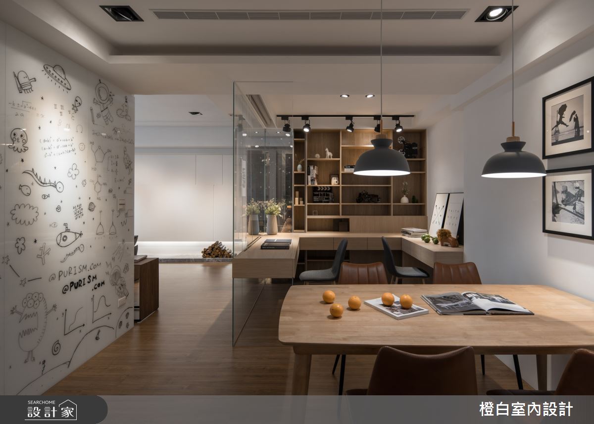 32坪中古屋(5~15年)＿混搭風案例圖片＿橙白室內裝修設計工程有限公司＿橙白_72世界之藝之13
