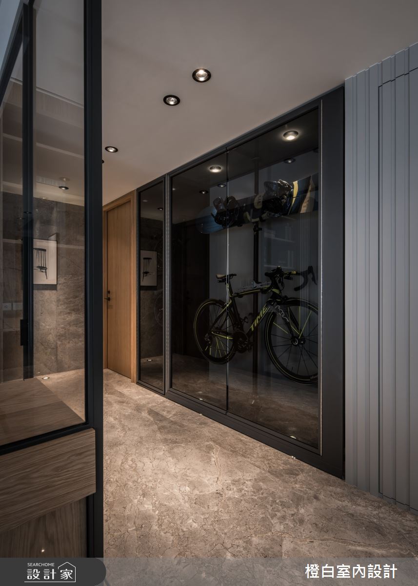 55坪新成屋(5年以下)＿混搭風走廊案例圖片＿橙白室內裝修設計工程有限公司＿橙白_74水美奇岩之17