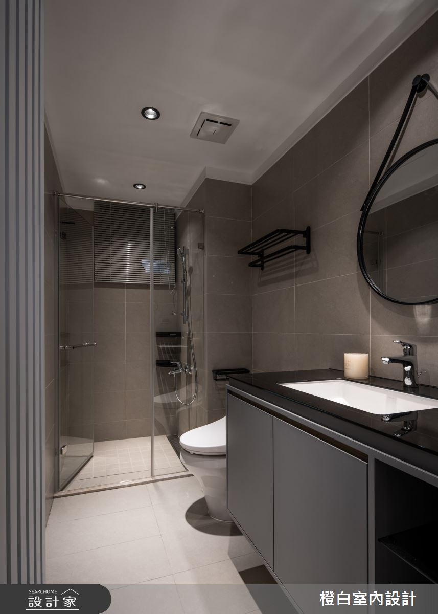 55坪新成屋(5年以下)＿混搭風浴室案例圖片＿橙白室內裝修設計工程有限公司＿橙白_74水美奇岩之19