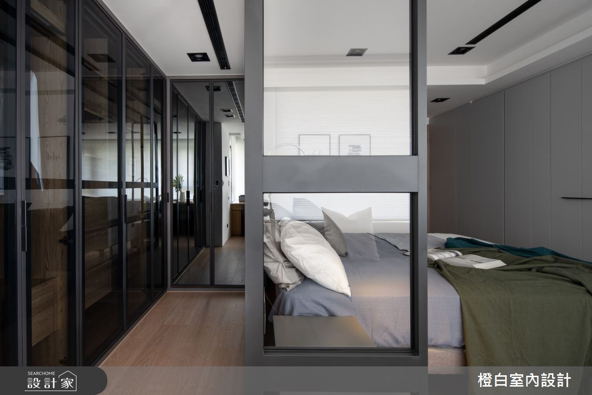 55坪新成屋(5年以下)＿混搭風臥室案例圖片＿橙白室內裝修設計工程有限公司＿橙白_74水美奇岩之23