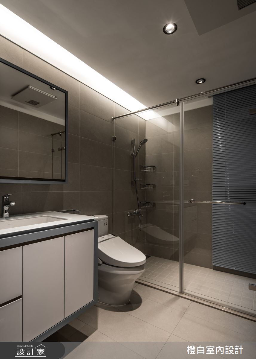 55坪新成屋(5年以下)＿混搭風浴室案例圖片＿橙白室內裝修設計工程有限公司＿橙白_74水美奇岩之33