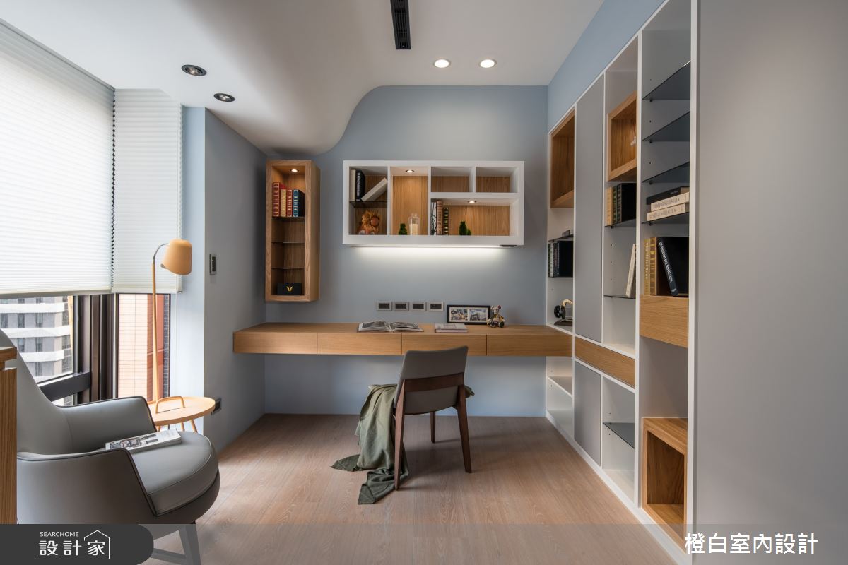 55坪新成屋(5年以下)＿混搭風臥室案例圖片＿橙白室內裝修設計工程有限公司＿橙白_74水美奇岩之31