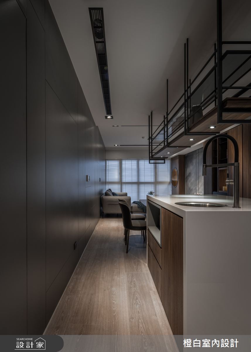 32坪新成屋(5年以下)＿混搭風吧檯案例圖片＿橙白室內裝修設計工程有限公司＿橙白_75京懋朗廷會之2