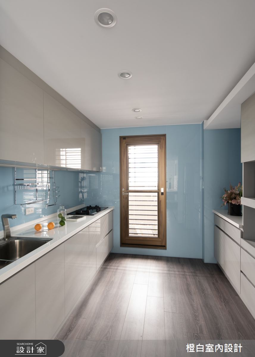 37坪中古屋(5~15年)＿混搭風廚房案例圖片＿橙白室內裝修設計工程有限公司＿橙白_76昇陽麗芙之12
