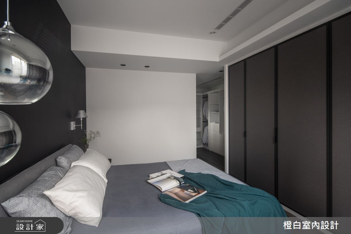 37坪中古屋(5~15年)＿混搭風臥室案例圖片＿橙白室內裝修設計工程有限公司＿橙白_76昇陽麗芙之17