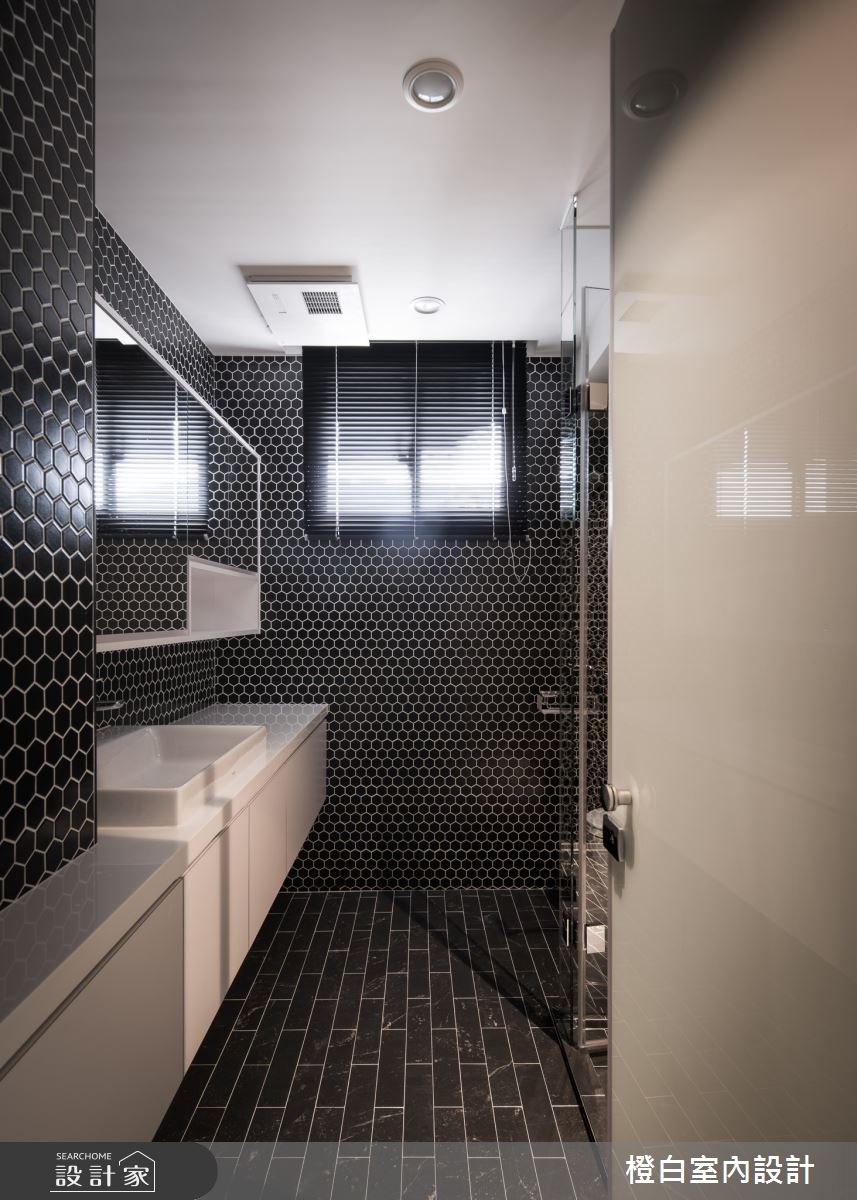 37坪中古屋(5~15年)＿混搭風浴室案例圖片＿橙白室內裝修設計工程有限公司＿橙白_76昇陽麗芙之19