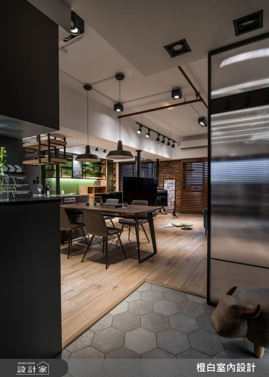 36坪新成屋(5年以下)＿混搭風案例圖片＿橙白室內裝修設計工程有限公司＿橙白_78嘉廷家傳之3