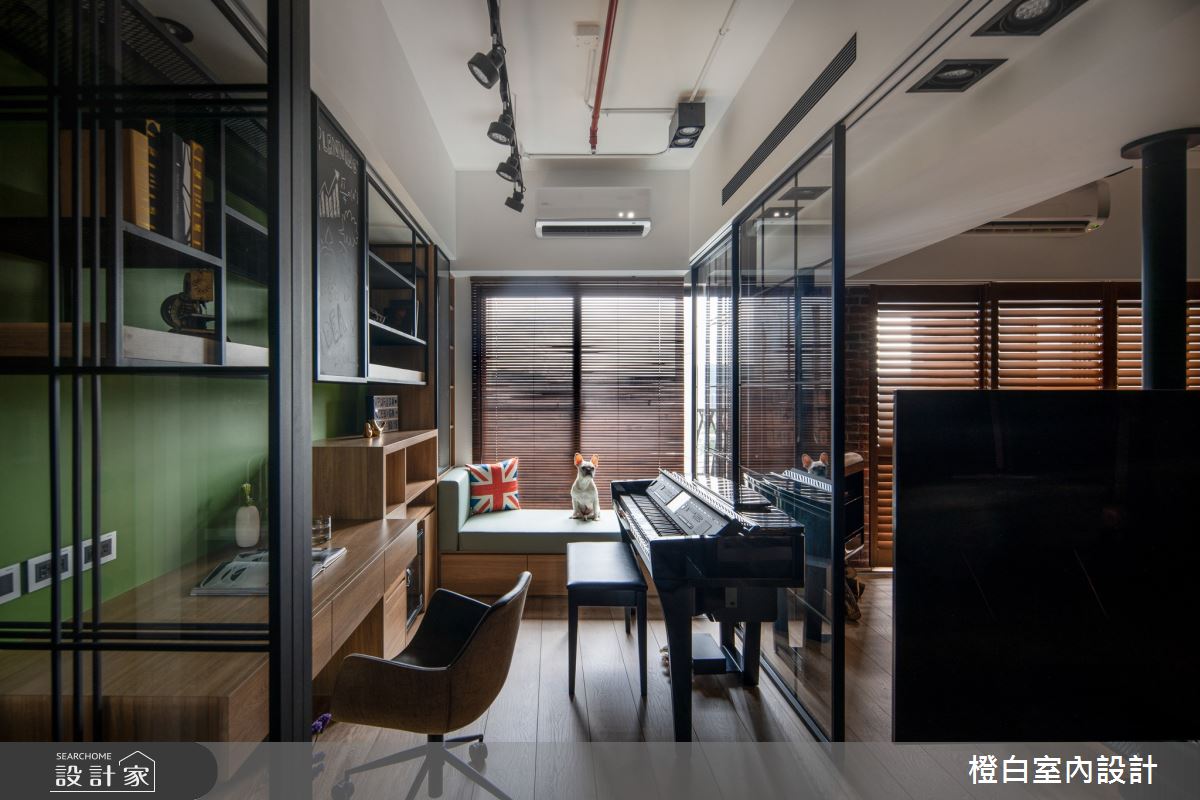 36坪新成屋(5年以下)＿混搭風案例圖片＿橙白室內裝修設計工程有限公司＿橙白_78嘉廷家傳之26