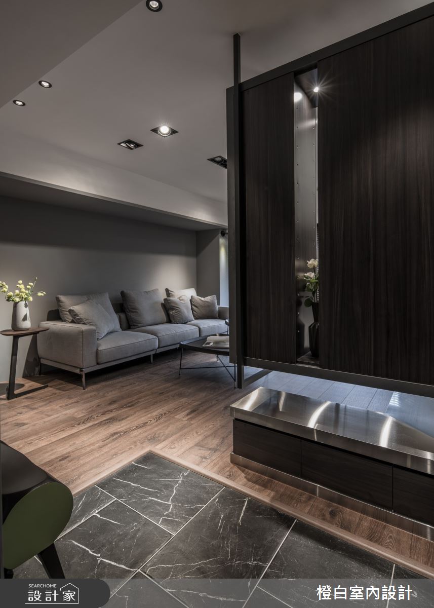 45坪老屋(16~30年)＿混搭風玄關案例圖片＿橙白室內裝修設計工程有限公司＿橙白_79義豐庭之2