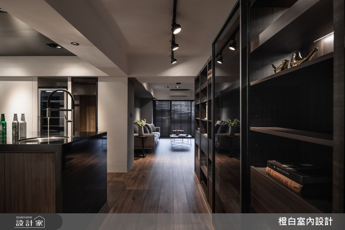 45坪老屋(16~30年)＿混搭風吧檯案例圖片＿橙白室內裝修設計工程有限公司＿橙白_79義豐庭之19