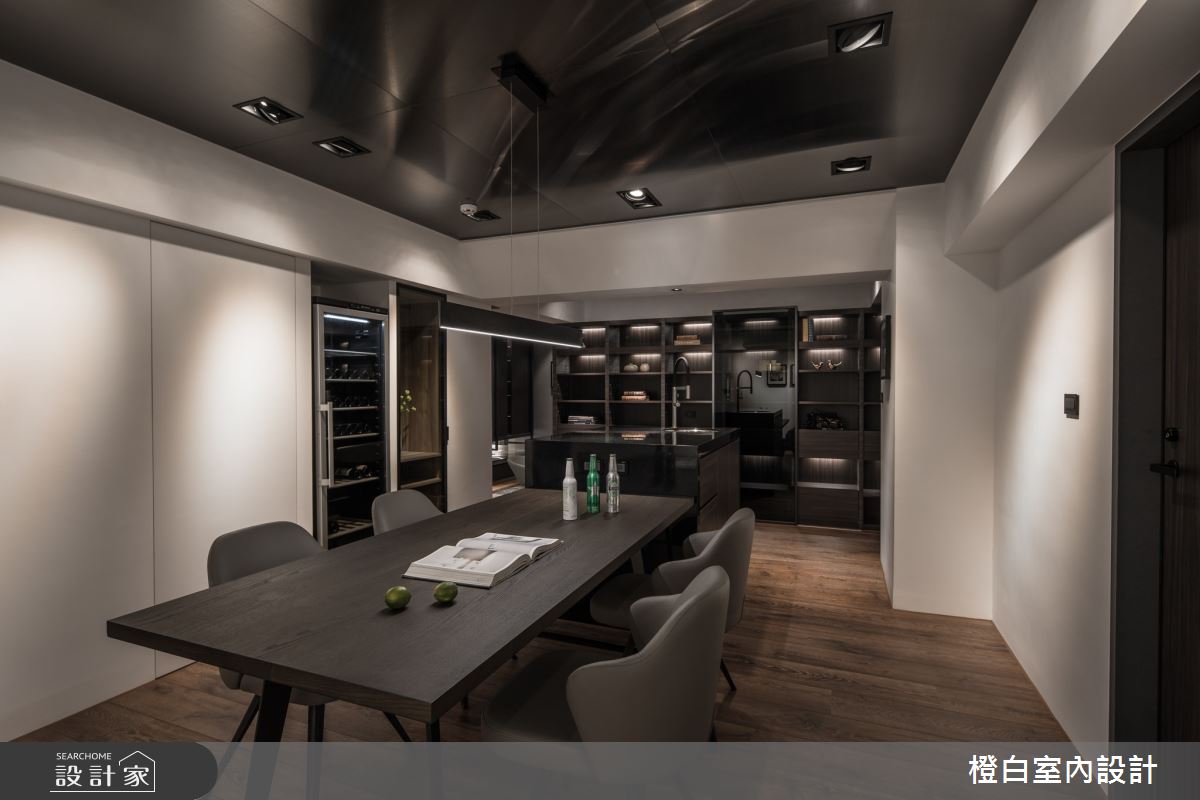 45坪老屋(16~30年)＿混搭風餐廳案例圖片＿橙白室內裝修設計工程有限公司＿橙白_79義豐庭之22