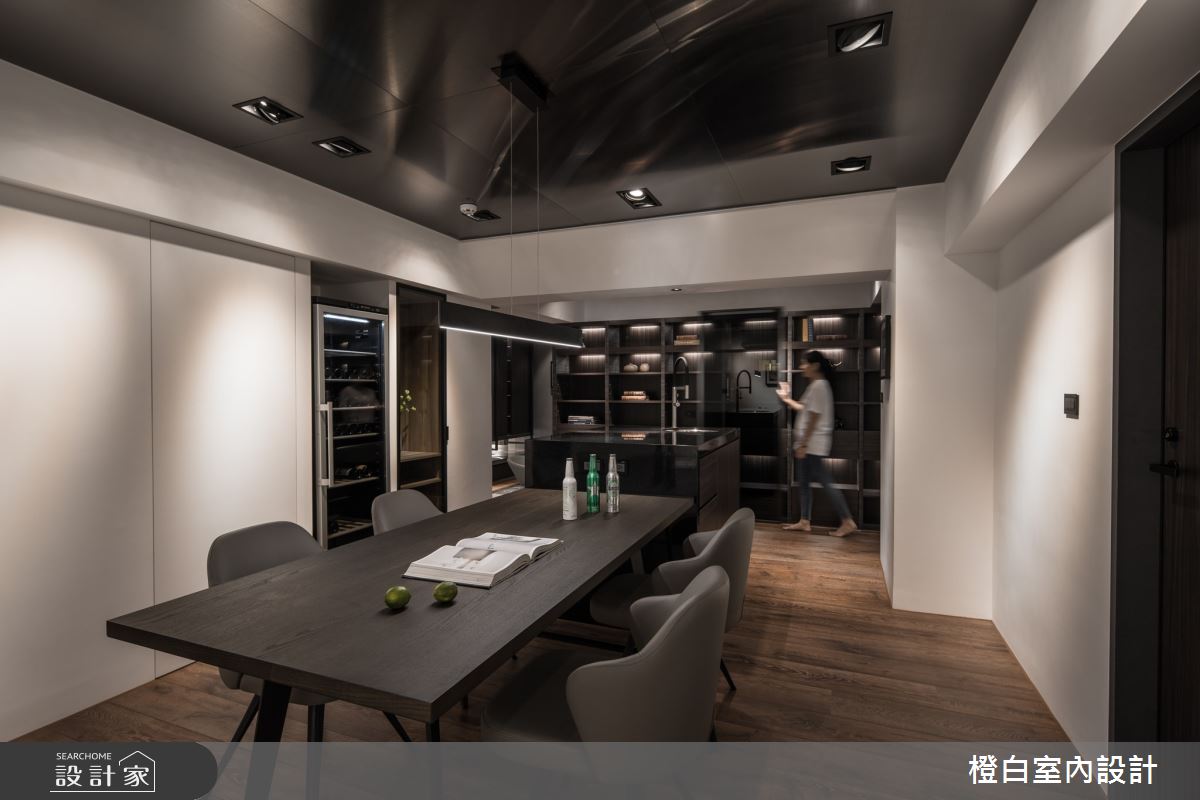 45坪老屋(16~30年)＿混搭風餐廳案例圖片＿橙白室內裝修設計工程有限公司＿橙白_79義豐庭之23