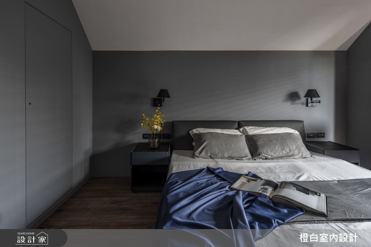 45坪老屋(16~30年)＿混搭風臥室案例圖片＿橙白室內裝修設計工程有限公司＿橙白_79義豐庭之33