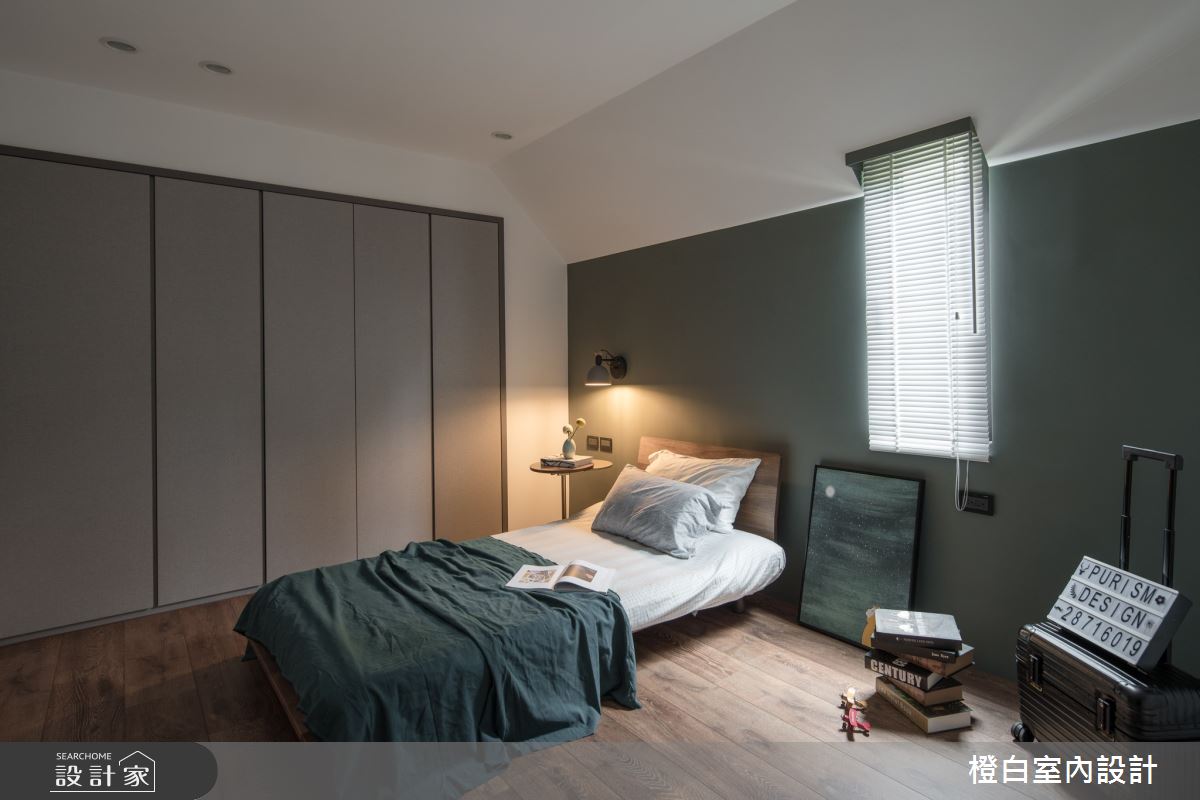 45坪老屋(16~30年)＿混搭風臥室案例圖片＿橙白室內裝修設計工程有限公司＿橙白_79義豐庭之47
