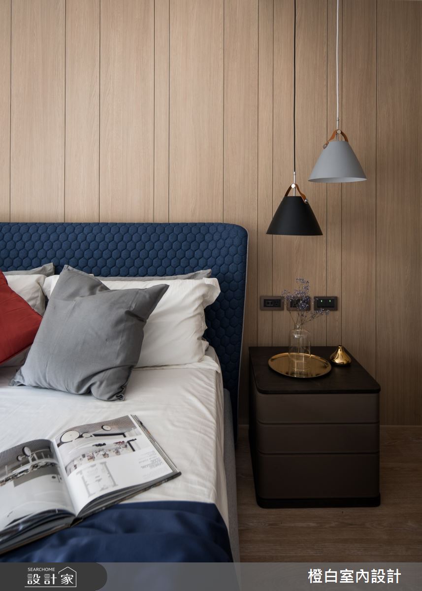 38坪新成屋(5年以下)＿現代風臥室案例圖片＿橙白室內裝修設計工程有限公司＿橙白_80天璽之36